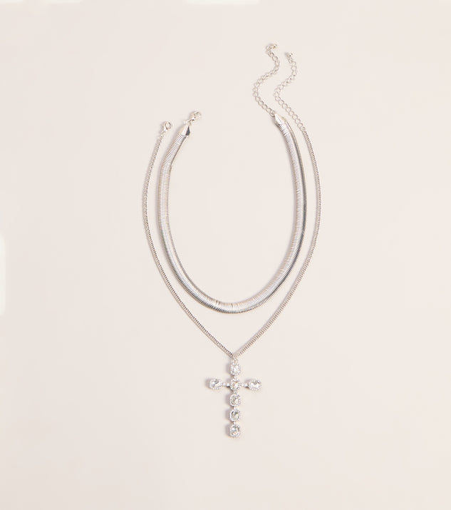Windsor Spark Verdict Cross Necklace Set