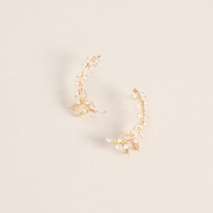 Sparkle Trail Ear Crawler Earrings
