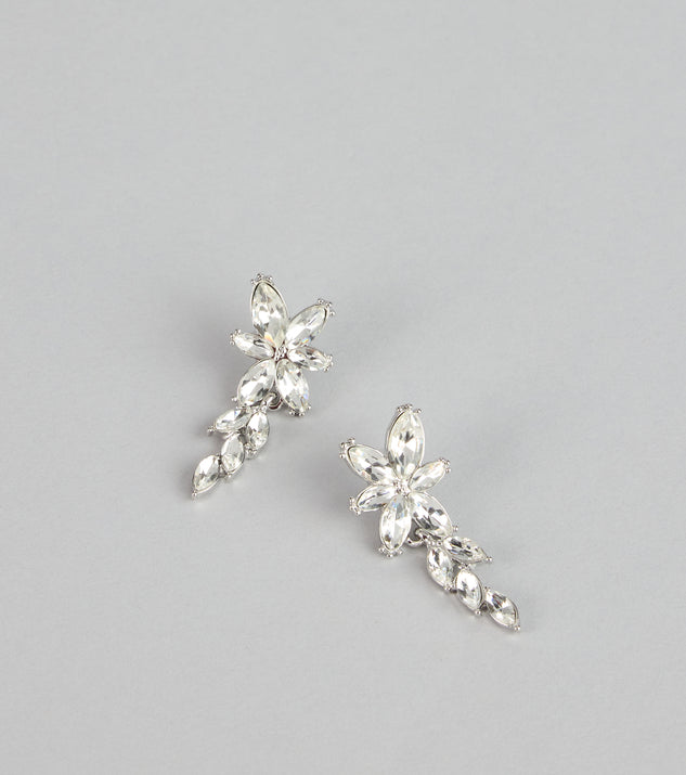 Windsor Sparkle Trail Rhinestone Earrings