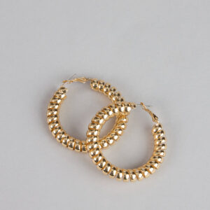 Windsor Spiral Luxe Statement Hoop Earrings Spiral Luxe Statement Hoop Earrings