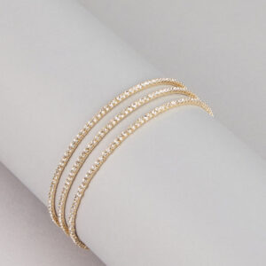 Spiral Shine Rhinestone Arm Cuff