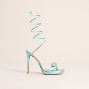 Windsor Spiral Sparkle Bow Stiletto Heels Spiral Sparkle Bow Stiletto Heels