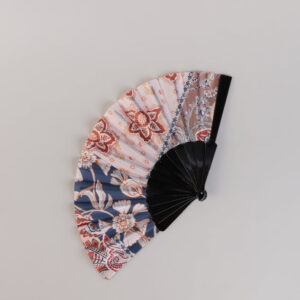 Spring Muse Boho Print Folding Fan
