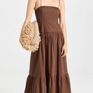 Playa Lucila Square Neck Maxi