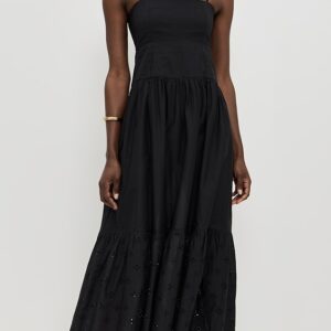 Playa Lucila Square Neck Maxi Dress