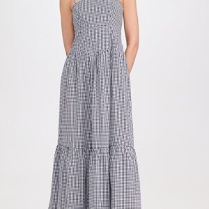 Playa Lucila Square Neck Maxi Dress