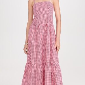 Playa Lucila Square Neck Maxi Dress