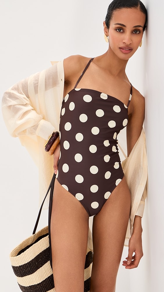 LE BOP Square Neck One Piece