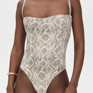 Good American Square Neck Swimsuit
