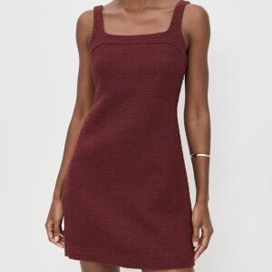 Theory Square Neck Yoke Dress Square Neck Yoke Dress
