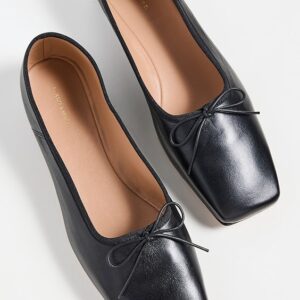Mansur Gavriel Square Toe Ballerina Flats
