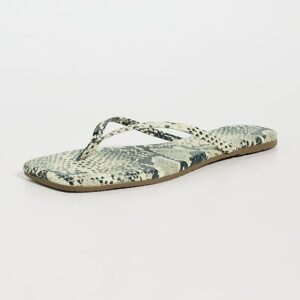 TKEES Square Toe Exotics Sandals