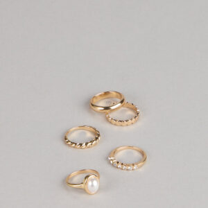 Windsor Stacked Shine Mood Five Pack Rings Stacked Shine Mood Five Pack Rings