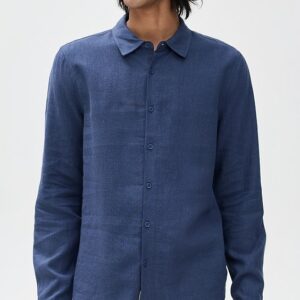 Onia Standard Long Sleeve Linen Shirt
