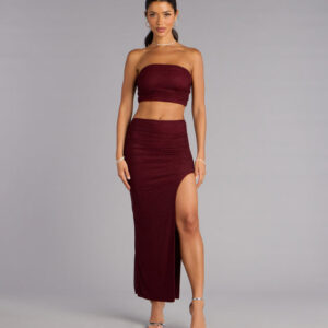 Windsor Starlet Status Rhinestone Mesh Maxi Skirt Starlet Status Rhinestone Mesh Maxi Skirt
