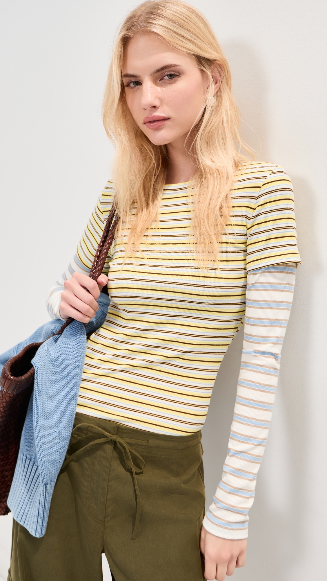 State & Lake Eli Double Layer Tee - Image 2