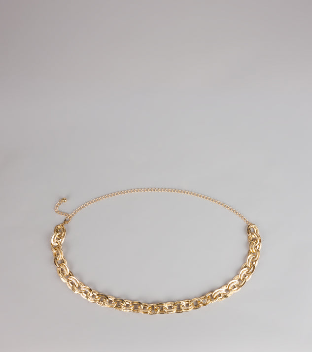 Windsor Statement Mode Chunky Chain Belt