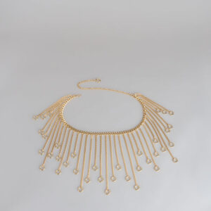 Statement Moves Fringe Chain Belt