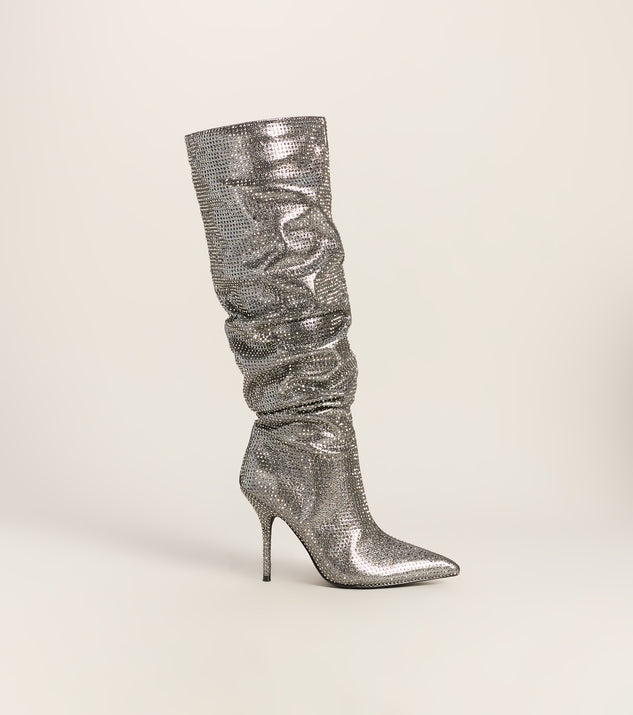 Windsor Steal The Flash Rhinestone Boots