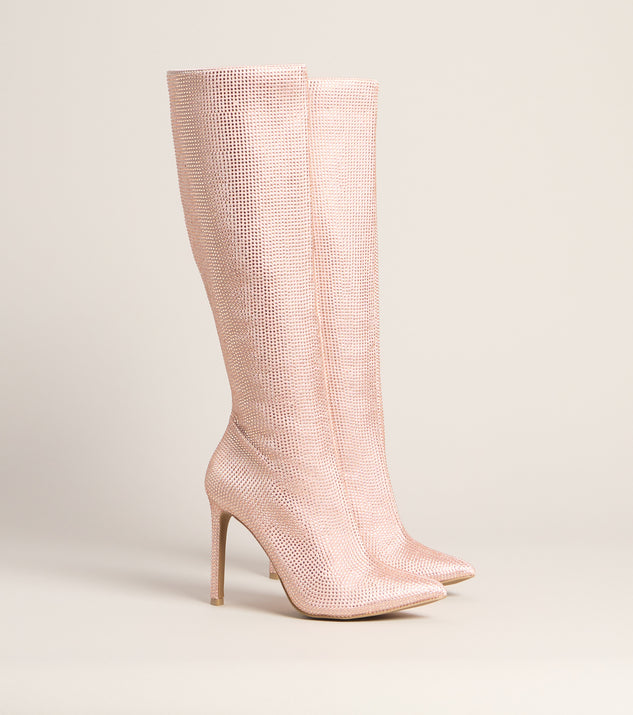Windsor Steal The Night Rhinestone Boots
