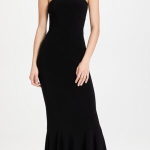 Norma Kamali Strapless Fishtail Gown