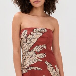 Hemant and Nandita Strapless Mini Dress