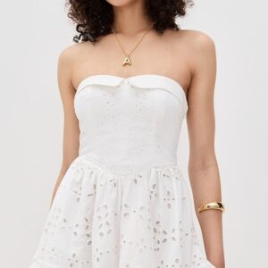 Hemant and Nandita Strapless Mini Dress