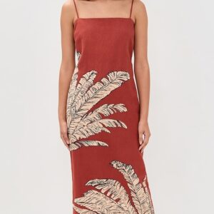 Hemant and Nandita Strappy Midi Dress