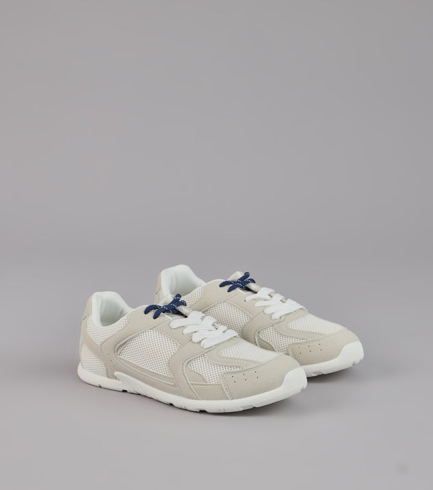 Windsor Street Ease Mesh Trim Sneakers