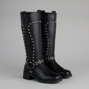 Windsor Street Ready Studded Moto Boots Street Ready Studded Moto Boots