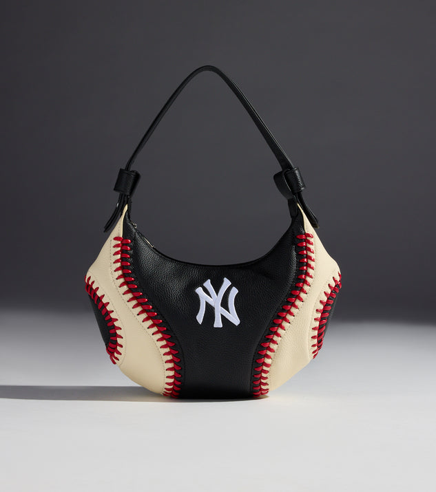 Windsor Street Style NY Yankees Baseball Shoulder Bag