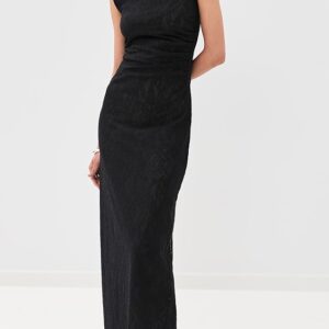 Stretch Lace Long Dress