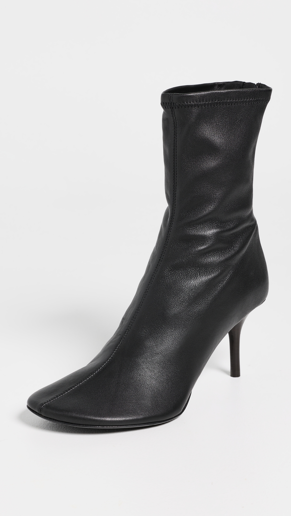 Acne Studios Stretch Leather Ankle Boots
