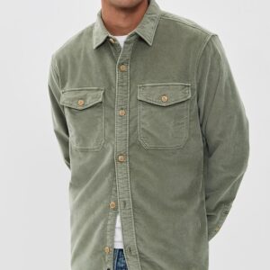 Faherty Stretch Terry Corduroy Workshirt Stretch Terry Corduroy Workshirt