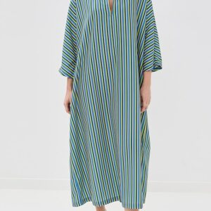La Vie Style House Stripe Maxi Everyday Dress