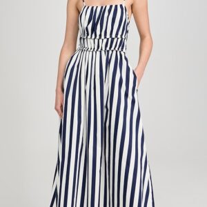 English Factory Stripe Sleeveless Maxi Dress Stripe Sleeveless Maxi Dress