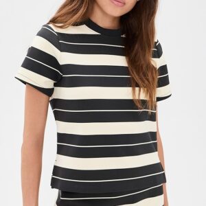 Renggli Stripe Slit Tee Stripe Slit Tee