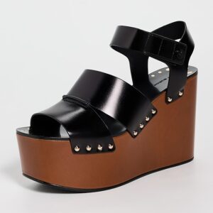 Tory Burch Stud Platform Wedges