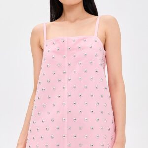 MSGM Studded Mini Dress