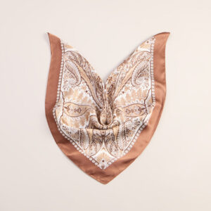 Styled On Repeat Paisley Satin Scarf