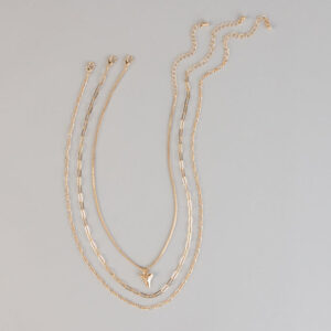 Windsor Subtle Bite Tooth Charm Three Pack Necklace Set Subtle Bite Tooth Charm Three Pack Necklace Set