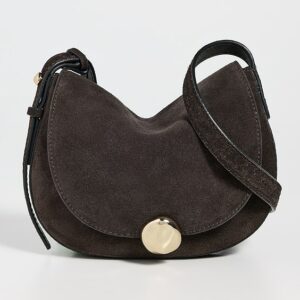 Suede Dakota Saddle Crossbody