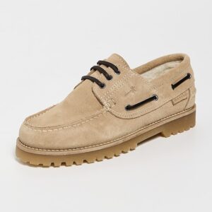 Manebi Suede Tank Boat Shoes