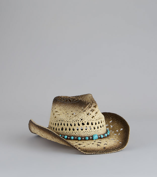Windsor Sun Chaser Straw Cowboy Hat