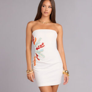 Windsor Sunlit Escape Cutout Mini Dress Sunlit Escape Cutout Mini Dress