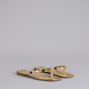 Windsor Sunlit Shine Stone Thong Sandals