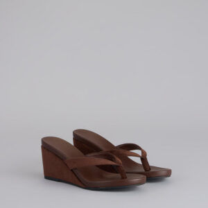 Sunny Day Chic Thong Wedge Heels