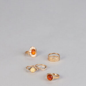 Windsor Sunset Aura Stone Rings Sunset Aura Stone Rings