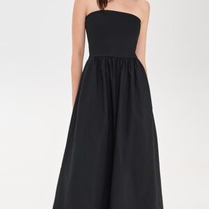 Z Supply Sunsought Strapless Midi Dress