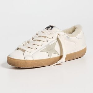 Golden Goose Super Star Puffy Nappa Upper And Heel Suede Sneakers